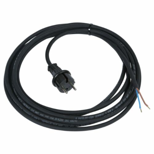 Ö7215065 Netzleitung H07RN-F 2 x 1,5mm² schwarz mit Zentralkonturenstecker