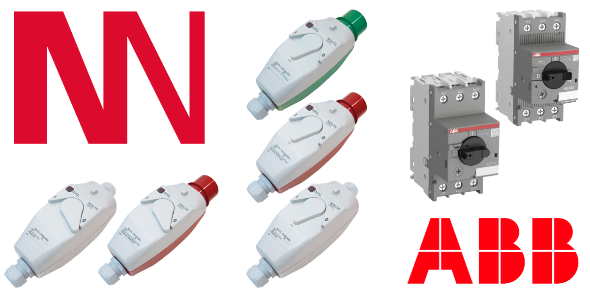Nolta Motorschutzschalter und ABB Einsätze Nolta Motorschutzschalter und ABB Einsätze